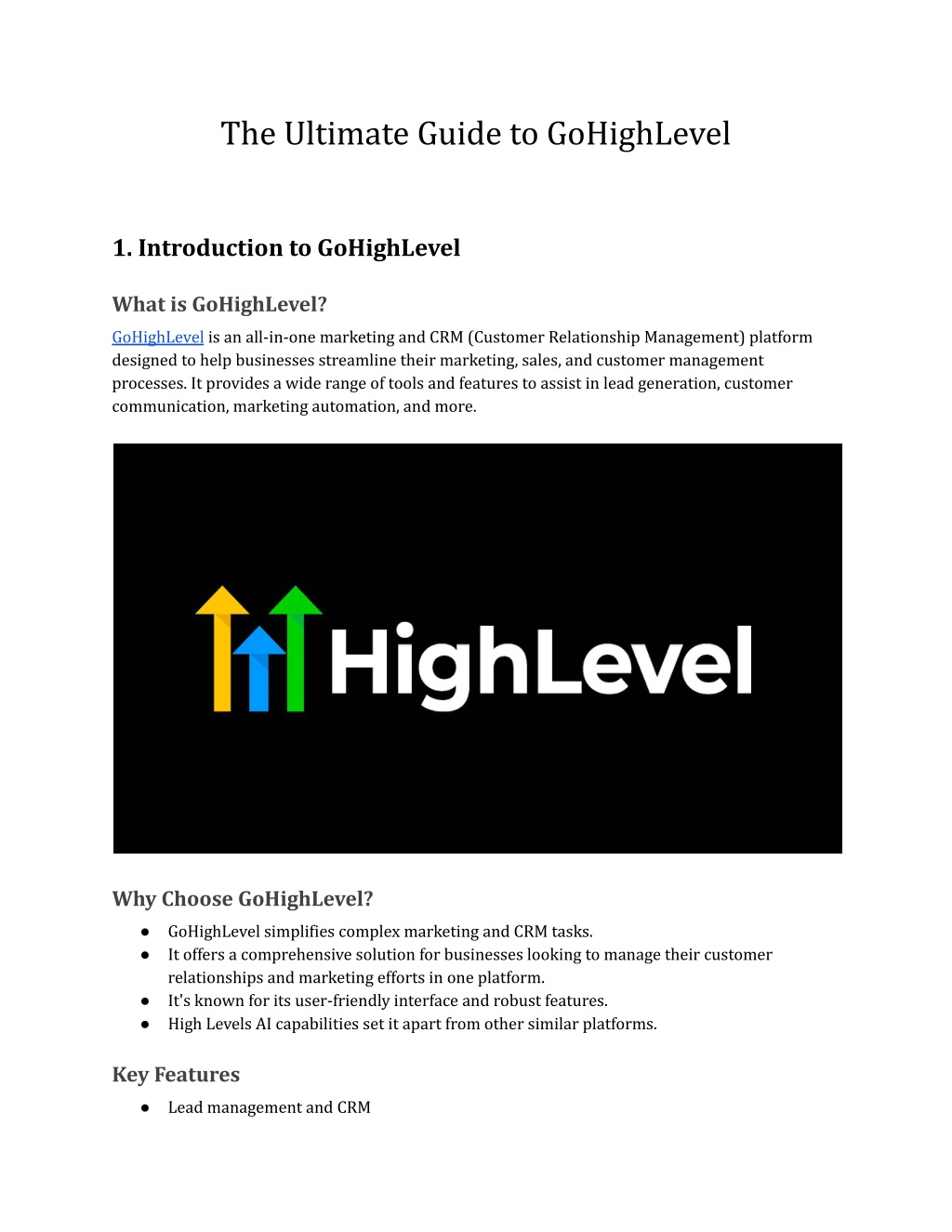 Temukan Rahasia Sukses Digital Marketing dengan Go High Level - Panduan Komprehensif Pemula